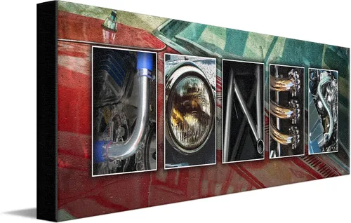 Miniatura 34 de Personal-Prints Decoración personalizada de automóviles o regalo para el mecánico, entusiasta de los automóviles clásicos o los automóviles. Regalo