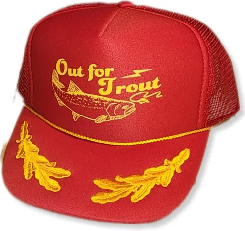 Miniatura 23 de ThatsRad Out for Trout Corduroy Snapback Sombrero Gorra Pesca con Mosca Pescador