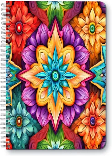 Miniatura 14 de Cuaderno de espiral, doble alambre en espiral, diario de composición escolar, suministros para la escuela y la oficina, 100 páginas, 5.71 x 8.26