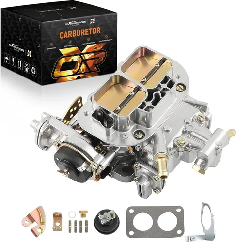 maXpeedingrods Carburador universal 38/38 DGEV DGAS DGES compatible con Toyota, BMW, Mercedes, Benz, Nissan, VW, Mitsubishi, Jeep Suzuki, 390 CFM,