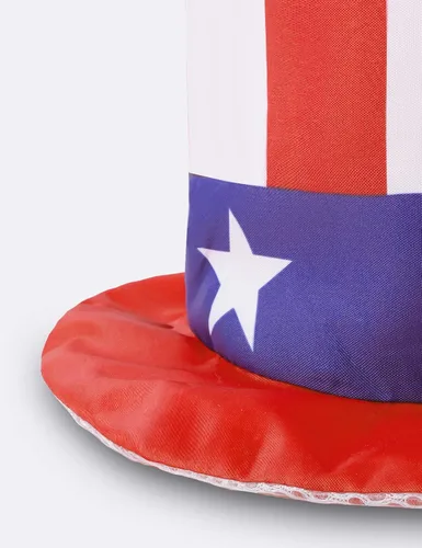 Miniatura 5 de COSLAND Sombrero para bebé del 4 de julio para niños, sombrero de tío Sam, multicolor, 1-3T
