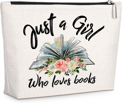 Miniatura 13 de GevGuxLuo A girl loves Makeup Bag, Beige, Madrina y ahijada