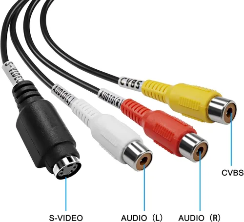 Miniatura 2 de XMSJSIY Convertidor RCA AV a USB C - 1 canal AV NTSC PAL Video S Video/Compuesto a USB Convertidor para teléfono móvil/PC