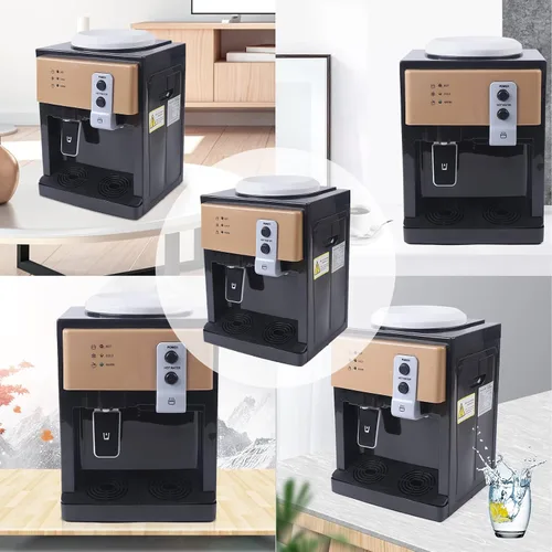 Miniatura 6 de Dispensador de enfriador de agua de carga superior – Dispensador eléctrico de escritorio caliente y frío, 3 ajustes de temperatura agua hirviendo