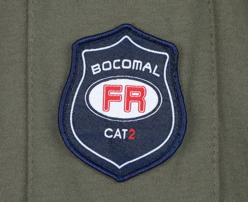 Miniatura 39 de BOCOMAL FR Shirts - Camisa ligera de 5.5 onzas de manga corta y resistente al fuego/ignífuga