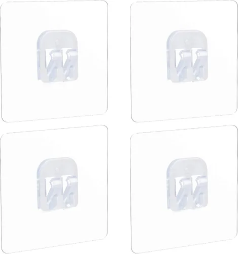 Miniatura 8 de YeeBeny Organizador de ducha de esquina con ganchos adhesivos para cesta de ducha, estante de baño, compatible con KINCMAX, SMARTAKE, JOMARTO