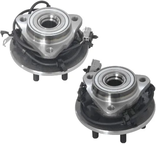 Miniatura 4 de 515008 Conjunto de Cubierta de Rueda Delantera y Rodamiento del Lado del Conductor (Izquierda) para Dodge Durango 1998 99 00 01 02 2003, 1997-2004