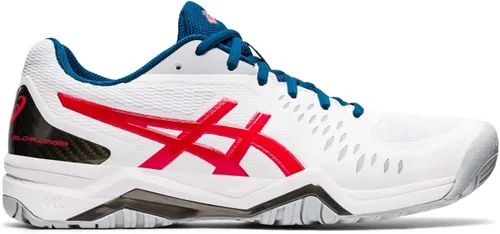 Miniatura 4 de ASICS Gel-Challenger 12 - Tenis de tenis para hombre, 8.5, blancorojo clásico, blanco, rojo (WhiteClassic Red)