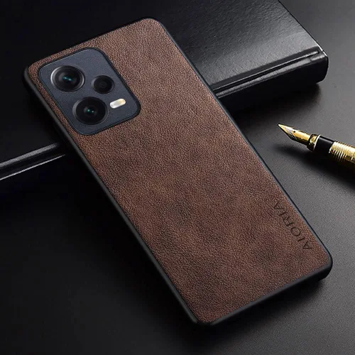 Miniatura 2 de AIORIA Funda protectora completa para Xiaomi Redmi Note 12 Pro 5G, funda de cuero premium para teléfono con diseño retro para Redmi Note 12 Pro 5G
