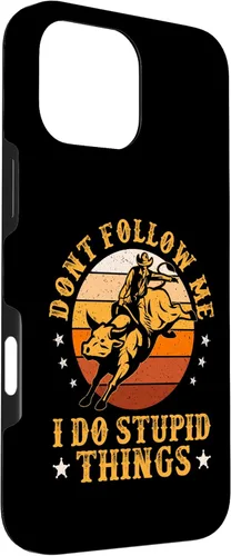 Miniatura 48 de Carcasa vintage para iPhone XS Max Don't Follow Me I Do Stupid Things