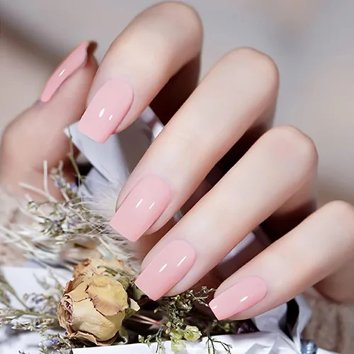 Miniatura 2 de VENALISA - Esmalte de uñas en gel rosa bebé, 0.53 onzas líquidas, color rosa claro, color rosa claro, color rosa nude, primavera y verano, esmalte