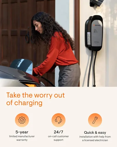 Miniatura 7 de Cargador EV inteligente de 64 amperios - Enphase IQ 80, cableado fijo, potencia de 15.4kW, 240V, conectado por Wi-Fi, certificado de seguridad