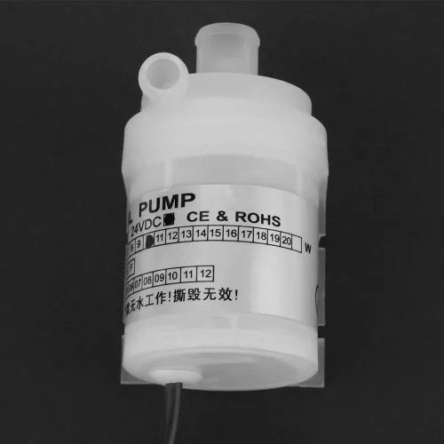Miniatura 9 de DC 24V 10W Mini bombas de agua sumergibles sin escobillas, bomba de agua sin escobillas de grado alimenticio para fuente de acuario instrumentos