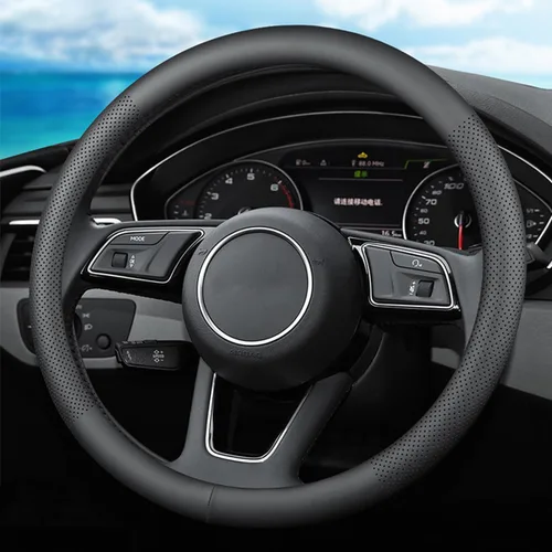 Miniatura 2 de XHRING Funda para volante de automóvil para Mazda CX5/CX-5 CX50/CX-50 CX3/CX-3 CX30/CX-30 CX9/CX-9 Mazda 3 Mazda 5 Mazda 6 MX-5 Miata CX-7 RX-8 GS
