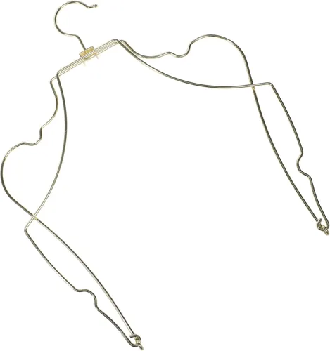 Cabilock Colgador de bikini con forma de cuerpo, ganchos de alambre con forma de cuerpo para trajes de baño, boutique, armario, ropa, vestido, traje