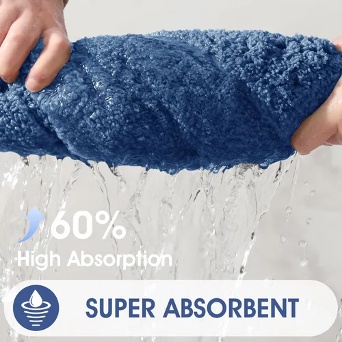 Miniatura 4 de IM HOME Bathroom Rugs, Ultra Soft Plush Fluffy Microfiber Absorbent Bath Mat, Non-Slip Backing, Machine Washable Bath Mats for Bathroom Floor, Tub