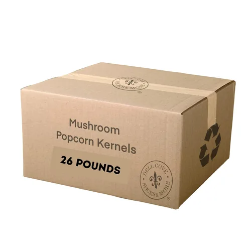 Miniatura 8 de Dell Cove Spices - Granos de Palomitas de Maíz Mushroom - Perfectos para Máquinas de Palomitas Gourmet y Cocción en Estufa, Media Libra