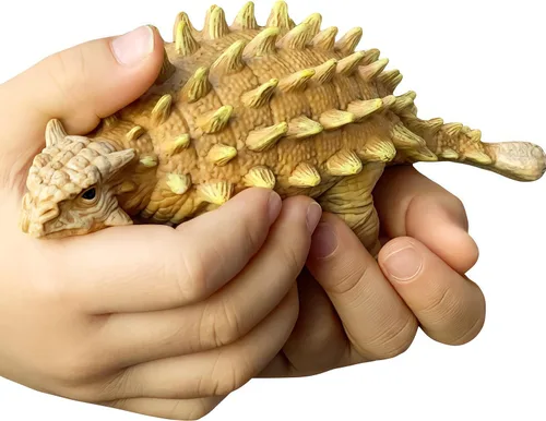 Miniatura 8 de Gemini&Genius Figura de Acción de Juguete Dinosaurio Ankylosaurus, Juguete Saichania, Regalo, Relleno de Calcetín de Navidad, Decoración de Pastel