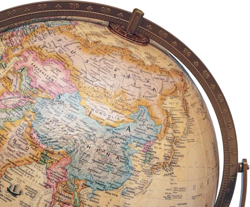 Miniatura 5 de Replogle Treasury - Globo geográfico convertible de 12 pulgadas para piso y escritorio (antiguo)