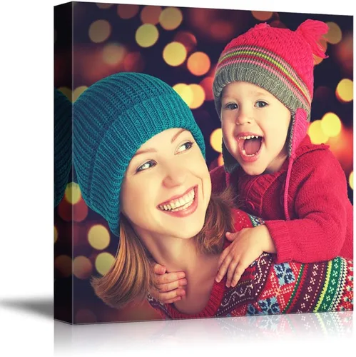 Miniatura 9 de NWT Impresiones en lienzo personalizadas con tus fotos para la familia, cuadros de lienzo personalizados para pared para imprimir enmarcados de 10 x