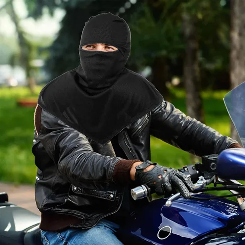 Miniatura 5 de Syhood 6 Pieces Balaclava Face Cover Breathable Long Neck Covers Summer Neck Protector for Men Sun Protection