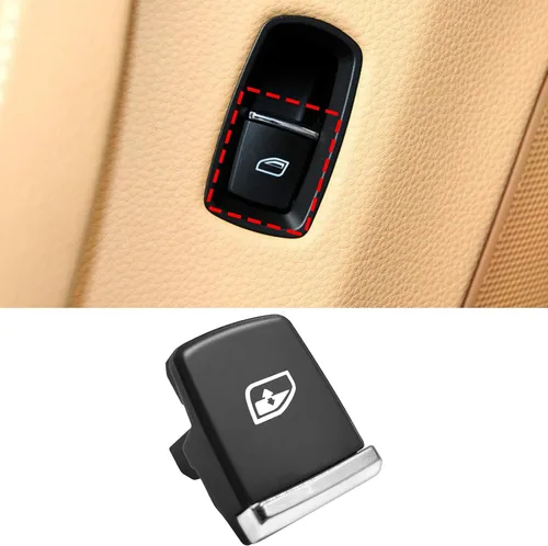 Miniatura 8 de Jaronx 2 botones de interruptor de ventana lateral del conductor compatibles con Porsche Cayenne 2011-2018, para Panamera 2011-2016, para Macan