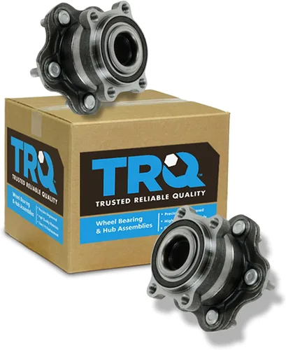 Miniatura 129 de TRQ Juego de conjunto de rodamiento de rueda delantera y buje de 2 piezas Compatible con Chevrolet Cobalt 2005-2010 HHR 2006-2011 Pontiac G5