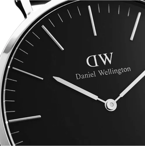 Miniatura 29 de Daniel Wellington Reloj clásico para hombre - Caja de 1.417 in - 1.575 in, movimiento de cuarzo japonés, correa de cuero, resistente al agua, reloj