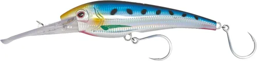 Miniatura 19 de Nomad Design DTX Minnow con sistema patentado Autotune - Acción de natación de pez cebo envejecido, BKK Diablo Caballa Rosa Caliente