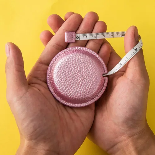 Miniatura 6 de Cinta métrica para medir el cuerpo, 79 pulgadas/6.6 ft cinta métrica retráctil para tela corporal, costura, tela a medida, mediciones