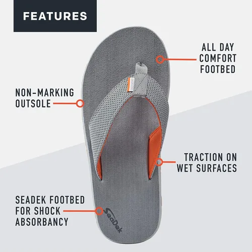 Miniatura 2 de Grundéns Sandalias DECK-Hand para hombre Duraderas, de apoyo