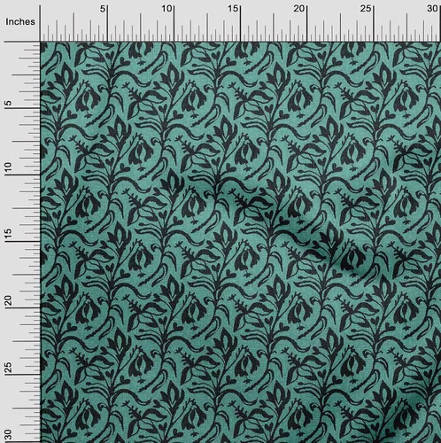 Miniatura 3 de oneOone Cotton Flex - Bloque de tela verde oscuro para costura, proyectos de manualidades, impresiones de tela por yarda, 40 pulgadas de ancho, RC