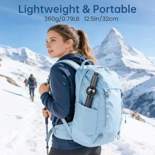 Miniatura 9 de Trípode magnético de 67 pulgadas para MagSafe, trípode alto para selfie stick con control remoto, cabeza inclinable grande, trípode de viaje
