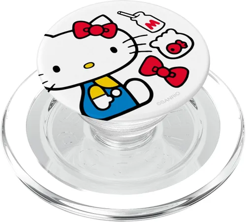 Miniatura 8 de Hello Kitty Retro Favorite Things PopSockets - Soporte para teléfonos inteligentes y tabletas, PopSockets, adhesivo PopGrip