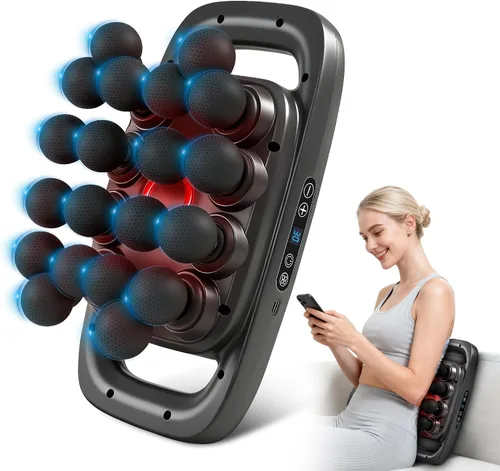 Miniatura 8 de 16-Head Massage Gun Set, Deep Tissue Massager with 9 Modes & Levels, Muscle Massager Pain Relief, Percussion Massage Gun for