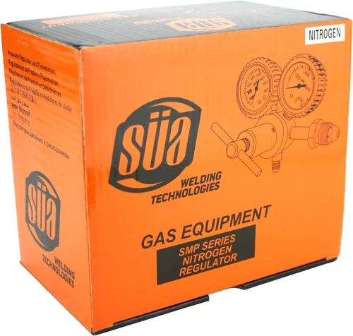 Miniatura 4 de SÜA - Regulador de gas nitrógeno 0-600 PSIG - Purga HVAC - Carga de presión - Conector de llamarada de 1/4" - Con manguera de carga de 60".