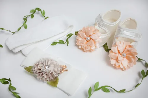 Miniatura 3 de Vestido de niña recién nacida, bautizo, vestido blanco bordado de encaje para bebé 0-3, vestido de niña de flores recién nacidas