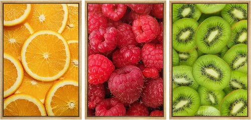 Miniatura 121 de wall26 Lienzo enmarcado para pared, juego de arte de hierbas, verduras y condimentos en madera, alimentos, fotografía cultural, realismo, paisaje