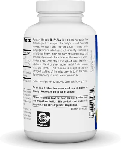 Miniatura 3 de Planetary Herbals Triphala - Limpiador interno en polvo, 6 onzas