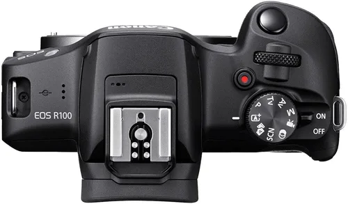 Miniatura 4 de Canon Cámara sin espejo EOS R100 con lente de 0.709-1.772 in (6052C012) + filtros + software fotográfico Corel + bolsa + tarjeta de 64 GB + batería