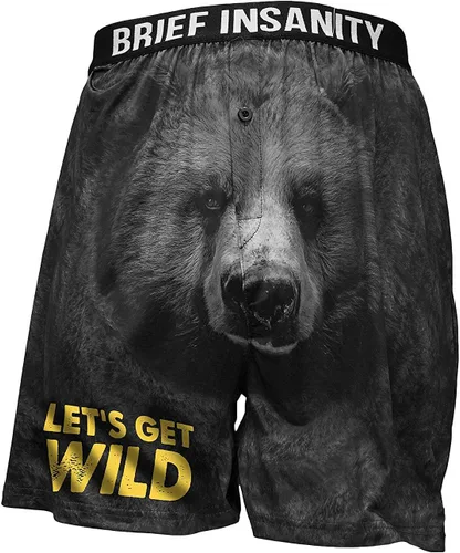 Miniatura 19 de BRIEF INSANITY Funny & Comfy Boxer Shorts and Pajama Pants for Men & Women Novelty Graphic Underwear & Loungewear