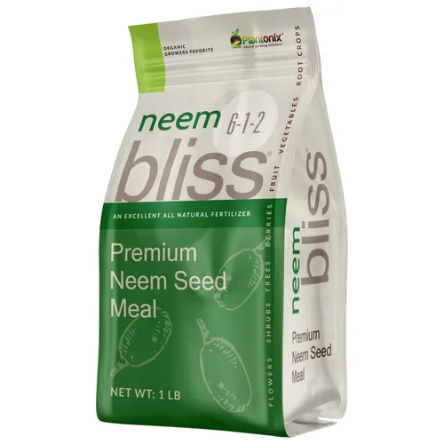 Miniatura 8 de Meal de semillas de neem (5 libras) - Torta de neem orgánica para plantas - Fertilizante OMRI listado para plantas, vegetales, céspedes y jardinería