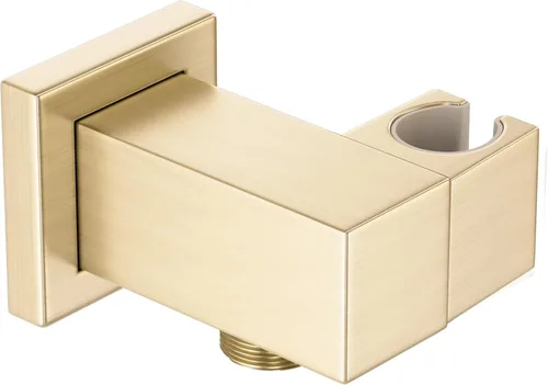 Miniatura 6 de AYIVG Soporte de pared de latón para baño, ajustable, de mano, con acabado negro