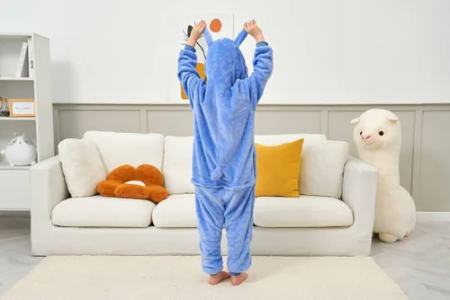 Miniatura 2 de JVJQ Pijama unisex para niños, disfraz de animal para Halloween, Navidad, cosplay