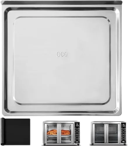 Toaster Oven Replacement Parts, Toaster Oven Air Fryer Crumb Tray Drip Tray Accessories for Gourmia GTF7655 GTF7460 17 cooking presets 1700W french