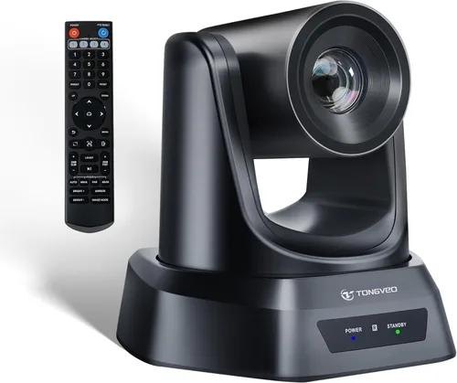 Miniatura 12 de TONGVEO 4K NDI Cámara PTZ con seguimiento automático AI 20X Zoom óptico HDMI Transmisión en vivo IP SDI USB3.0 PoE LAN Soporta para adoración