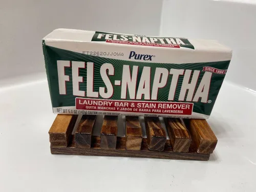 Miniatura 2 de Fels Naptha Detergente para ropa y jabonera de madera Supreme Shop TDV (2 bar jabón)