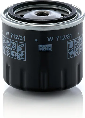 Mann Filter Filtro de aceite giratorio W712/31
