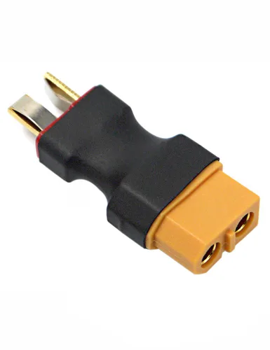 Miniatura 4 de Readytosky XT60 hembra a macho adaptador de conector de enchufe en T sin cables, conectores de batería RC LiPo para conector macho Deans a XT60