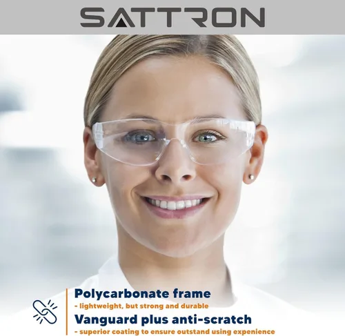 Miniatura 5 de Gafas de seguridad transparentes a granel de 24, ANSI Z87.1, protección ocular para mujeres y hombres, resistentes a arañazos e impactos, ideales
